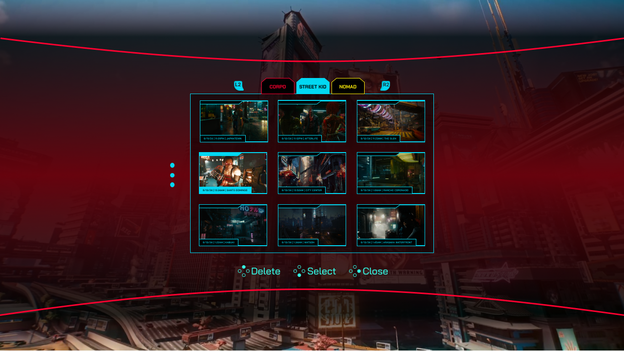 Game Save — Street Kid